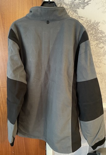 XXL Dickies Workwear Tampa Interactive Fleece Jacket JW84420i Grey Coat Top - Picture 3 of 4
