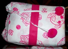 SUPER BUY-SHOPKINS QUEEN SHEET SET 4 PIECE, 1 FLAT, 1 FITTED, 2PCASE, PINK/WHITE