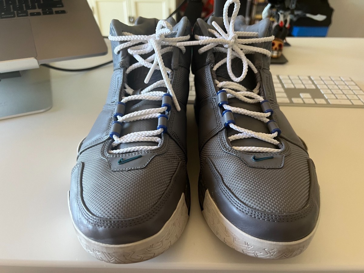 2004 Nike LeBron Zoom II 2 All Star Men 12 Cool Gray/Royal  display picture 2