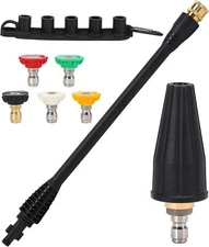 Pressure washer accessory kit replaces 16 inch pressure washer with 5 nozzles an