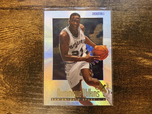 Dominique Wilkins [Credentials] #66 1996 Skybox E-X2000 card