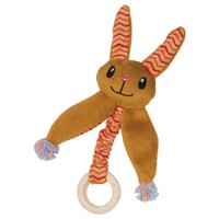 Nobby PlüSch Hase Mit Holzring Und Katzenminze Katzenspielzeug Spielzeug Katze