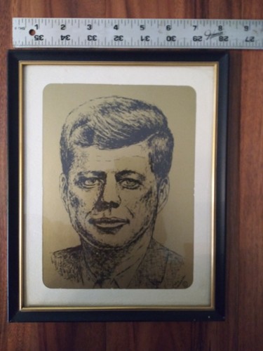 3 pc. Set - John Gromosiak Lithograph John F, Robert F Kennedy and Martin L King - Picture 7 of 7