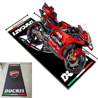  220x80cm For Ducati Floor Display Garage Mat V4 V4S V2 MONSTER 950 821 937 939