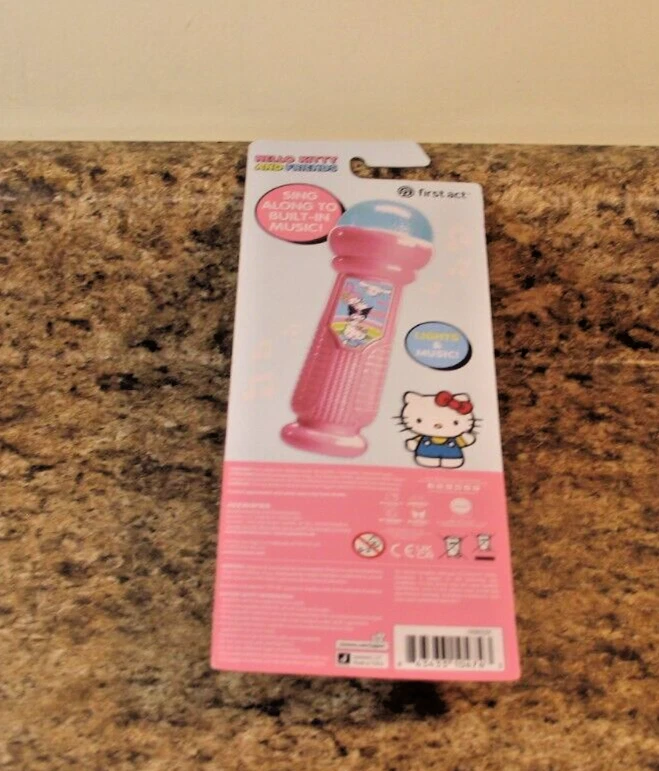 First Act Hello Kitty and Friends Sing Along Lights & Music Microphone NEW - Image 2 of 3