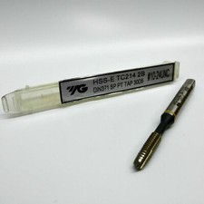 Szczegóły dotyczące fletu spiralnego YG-1 #10-24UNC HSS-E TC214 2B DIN371 SP PT TAP 30D5