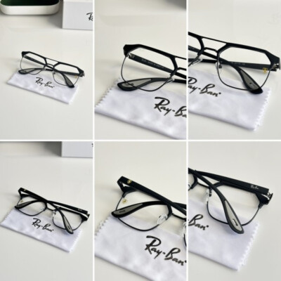 Rayban 04 Black Frame Sunglasses For Men & Women Premium Finish