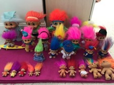 Vintage Russ Trolls Doll lot Troll Doll lot of 27 figures