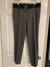 DOLCE & GABBANA Women Dress Pants Wool Size 44 Excellent Shape