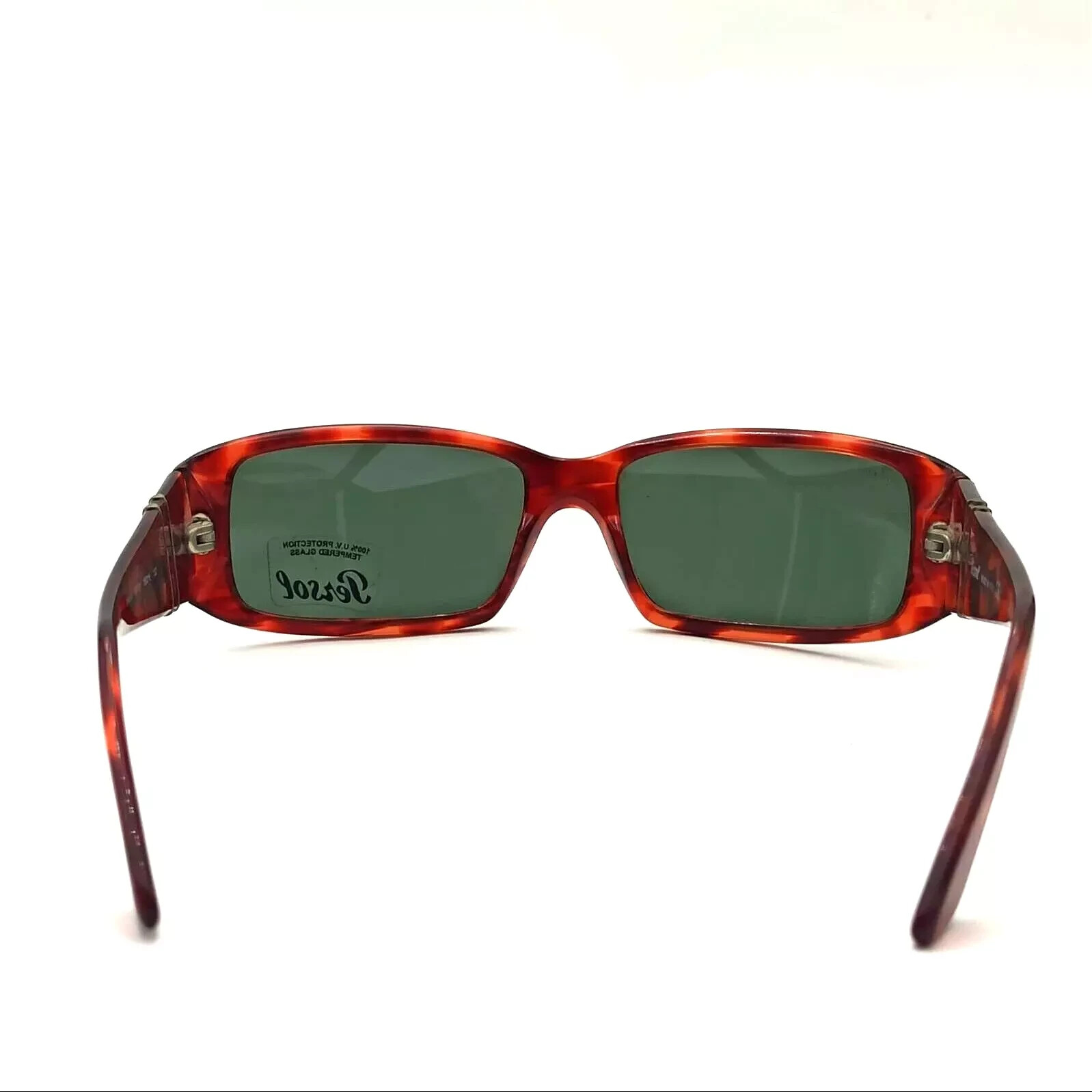 Vintage Persol Turtle Rectangular Signed Women Su… - image 6
