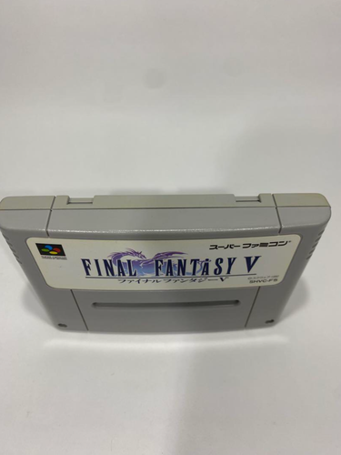 Final Fantasy 5 V w/box Nintendo Super Famicom SFC Operation has been checked - Picture 15 of 19