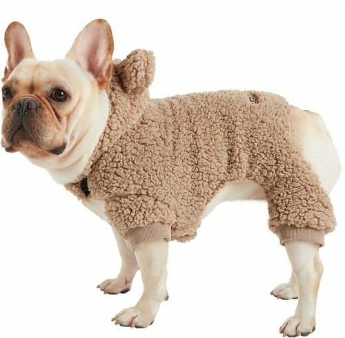 UGG Classic Sherpa Hooded Dog Pajama Size Medium in Camel - 第 1/6 張圖片