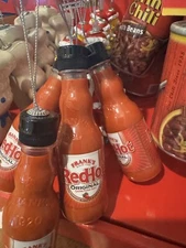 2025 Frank’s Red Hot Pepper Sauce Hanging Christmas Tree Ornament New w Tag