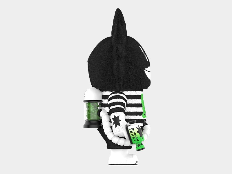 新品未使用❣️MOLLY 400% LALA COMPANY-DURIAN MAN Pop Mart Mega Space Molly Lala Company Durian Man 400% - US