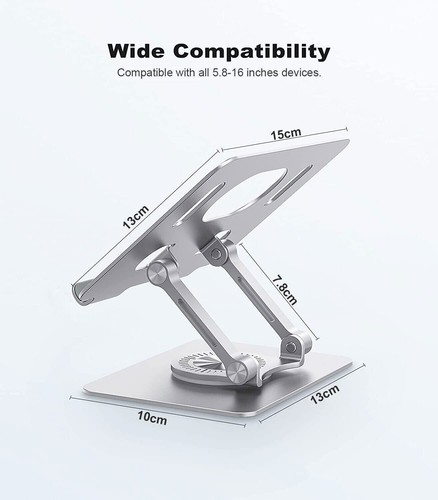 Universal Desk Stand Mobile Phone Stand Holder For Tablet iPad iPhone Samsung AU - Picture 15 of 23
