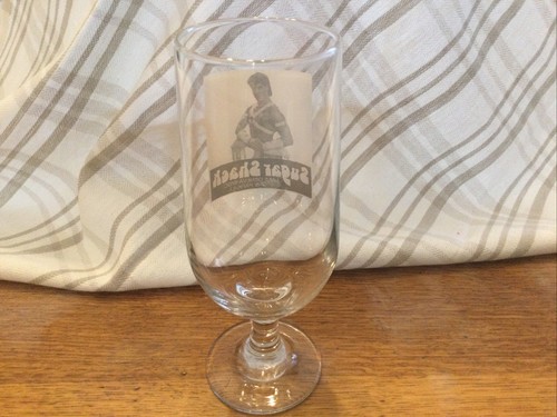 Vintage Sugar Shack Stemmed Glass ~ Lake Geneva WI ~ Stone Park IL - Picture 5 of 10