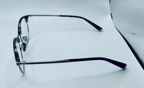 John Varvatos Mens Eyeglass Round Navy Smoke Metal V407 . 50mm - Picture 13 of 15