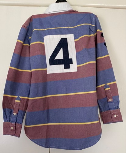 RALPH LAUREN Big Pony Striped Button-Up Shirt~Boy's Size 7~ L/S~Polo~oxford~ - Picture 5 of 5