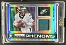 2020 Panini Donruss Optic Jalen Hurts Rookie Phenoms Horizontal RC Jersey #RP-14