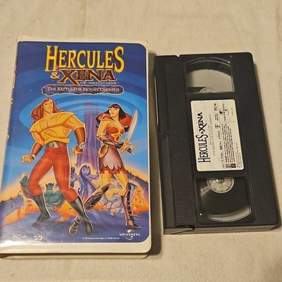 Hercules & Xena-The Battle for Mount Olympus VHS Universal NTSC Animation Kevin 