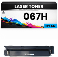 2 X Toner Cartridge 067H Cyan FüR Canon 5105C002 Premium Alternative GüNstig Ima