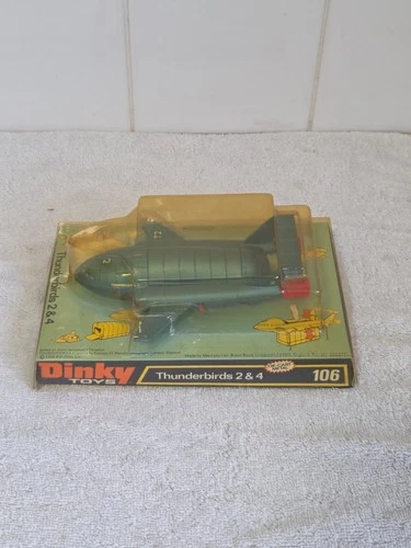 Vintage Dinky - Boxed 106 Thunderbird 2 & 4 Model Set - MINTY condition