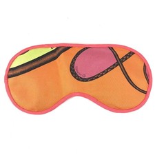 HERMES petit h Sleepwear with all-over print Travel goods Eye mask