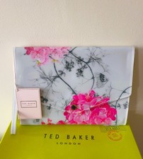 BNWT Ted Baker Babylon floral print Envelope Clutch Hand Bag/Large. Scarf Lstd*