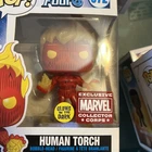 Funko Pop Bobble-Head Marvel Collector Corps Exclusive Fantastic 4 Human Torch