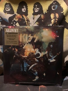 kiss alive 50th anniversary colored vinyl new and sealed