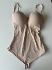 New WOLFORD Powder Mat De Luxe Form String Bodysuit Size L C-Cup