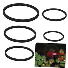 PEUTIER 5pcs Aquarium Floating Plant Rings, Foam Floating Plant Corral Fish