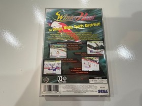 Winter Heat (Sega Saturn) CIB Complete in Box with Manual + Foam Tested NR MINT