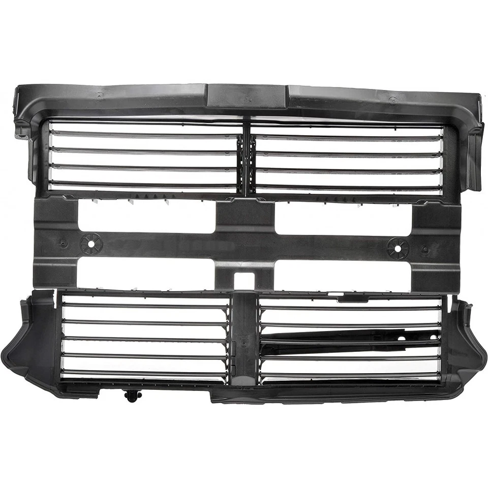 For Ford Special Service Police Sedan 2014-2018 Radiator Shutter | Plastic Black - Imagem 2 de 4