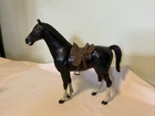 1960s Marx Johnny West Best Of the West Black Thunderbolt Horse  Black Beauty