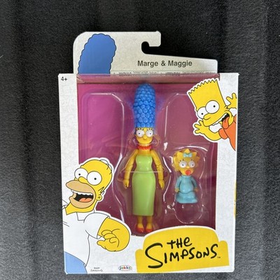 2025 The Simpsons MARGE & MAGGIE 5'' Action Figure Jakks Pacific NEW 