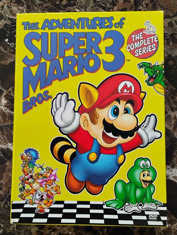Super Mario Bros. The Adventures of Series 3 Complete DVD Set.