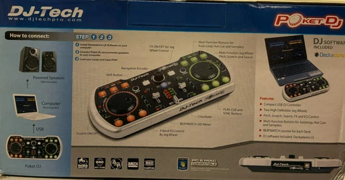 DJ Tech - PoketDJ - USB Powered DJ Software Controller
