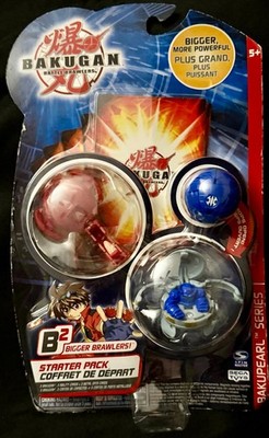 2008 Bakugan B2 Bakupearl Starter Pack AQUOS PRYUS LIMULUS HAOS  HAMMER GOREM