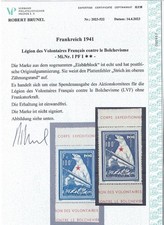 P) Frankreich Privatausgaben Mi I PF I**, einwandfrei, Expertise Brunel VP (F000