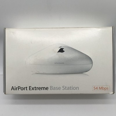 Apple AirPort Extreme Base Station Dual-Band Wireless Access Point 54Mbps White