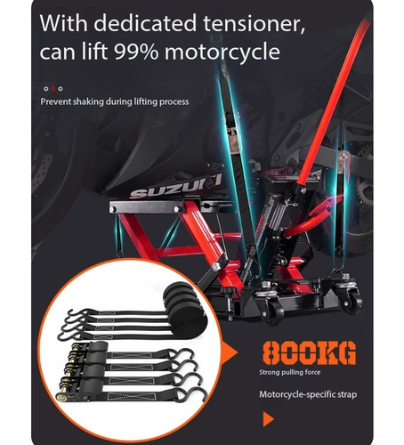 Special motorcycle lifting platform for heavy motorcycle hydraulic hoist - Afbeelding 6 van 21