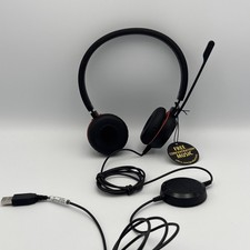 Jabra Evolve 20 MS Stereo USB Headset HSC016 READ DESCRIPTION