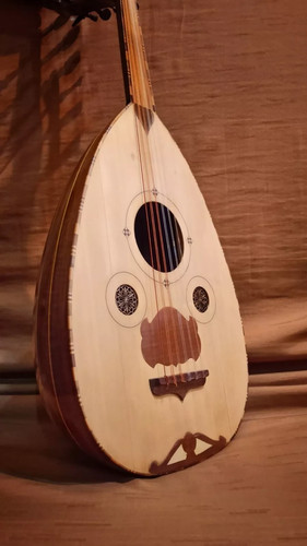 Vintage Arabic Oud Ibrahim Sukar 1998 Cedar Top Walnut Back Rich Tone
