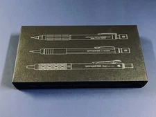 Pentel 60th Anniversary Limited Set of 3 Black Graph1000/GraphGear Exclusive