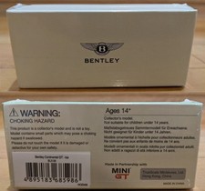 MINI GT 1/64 Bentley Continental Ice BL2126 Minicar