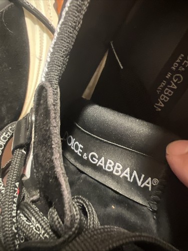 Dolce&Gabbana Men 10.5US Sneakers Daymaster Bicolor Luxury Casual Modern J - Picture 7 of 11