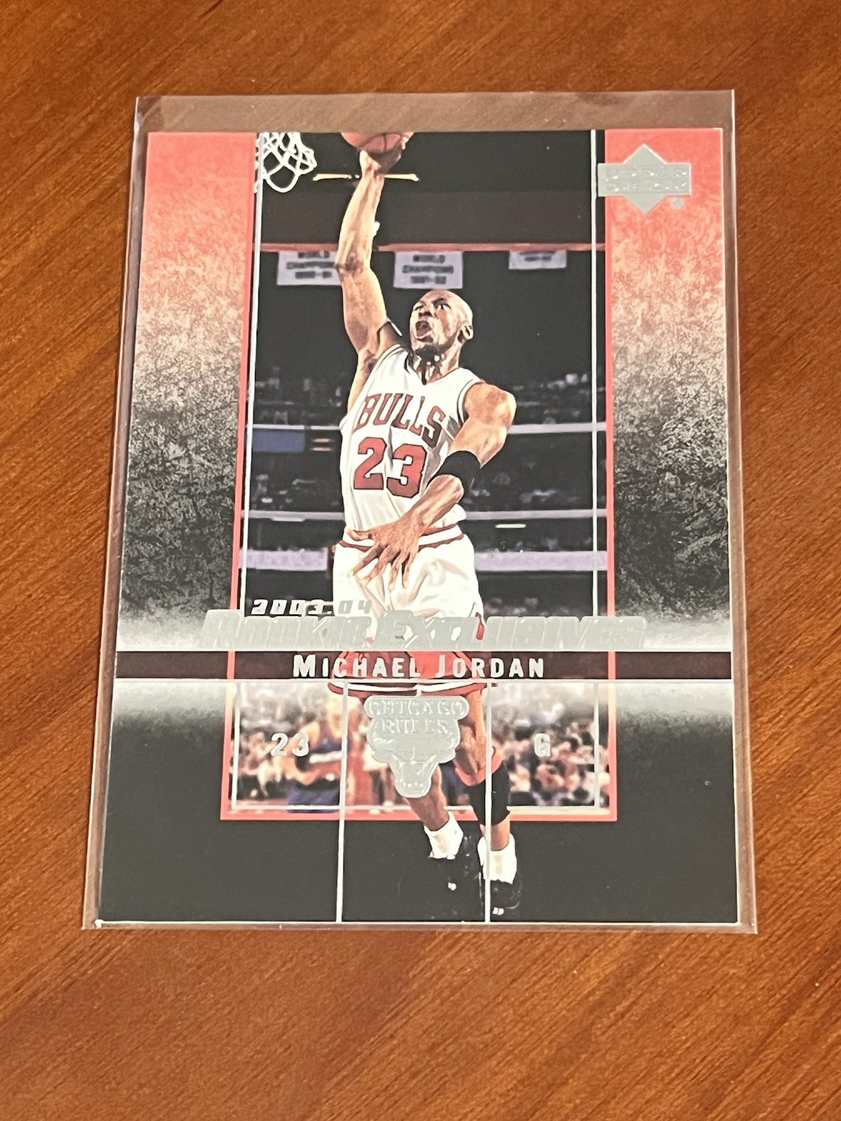 Michael Jordan 2003-04 Upper Deck Rookie Exclusives #60 (NM)
