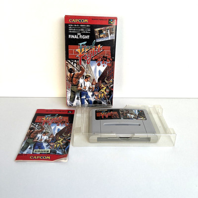 Final Fight   Komplett/CIB   Schöner Zustand   Super Famicom