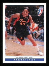 2005 Rittenhouse WNBA #100 Nykesha Sales  Basketball SUN NM-MT